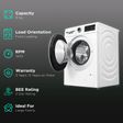 BOSCH 9 kg 5 Star Fully Automatic Front Load Washing Machine (Series 6, WGA244AWIN, Anti Wrinkle Function, White)_2