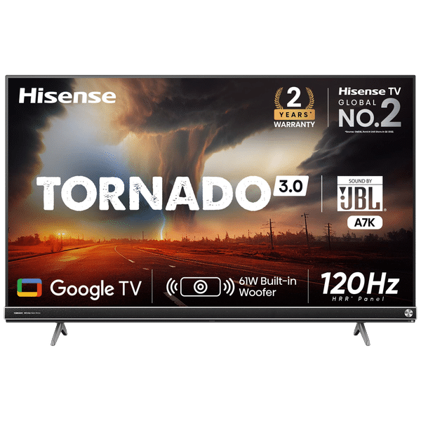 Hisense A7K 140 cm (55 inch) 4K Ultra HD LED Google TV with Dolby Vision and Dolby Atmos_1