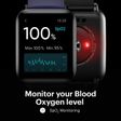 eOnz North Edge Keep Smartwatch with Health Monitoring (42mm, IP68 Water Resistant, Black Strap)_4