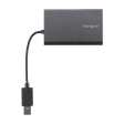 Targus USB Type C to USB 3.0 Type A, RJ45 USB Hub (Supports 4K2K Resolution, Black)_1