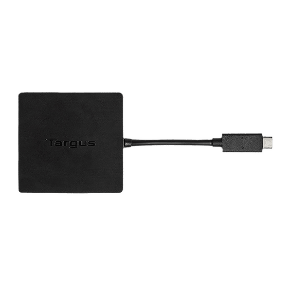 Targus USB 3.0 Type C to USB 3.0 Type A, HDMI, VGA, RJ45 Travel Dock (4K UHD Display Support, Black)_1