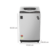 IFB 7 kg 5 Star Fully Automatic Top Load Washing Machine (TL-RES 7.0KG, 3D Wash System, Light Grey)_3