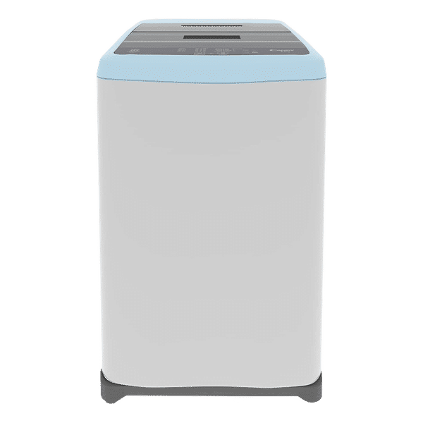 CANDY 6.5 kg 5 Star Fully Automatic Top Load Washing Machine (CTL651269S, Fuzzy Logic, Moon Silver)_1