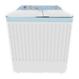 CANDY 6.5 kg 5 Star Semi Automatic Washing Machine with Fuzzy Logic (CTT65187W, White/Blue)_1