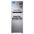 SAMSUNG 236 Litres 3 Star Frost Free Double Door Convertible Refrigerator with Digital Inverter Compressor with Display (RT28C3733S8/HL, Elegant Inox)_1