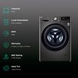 LG 9/5 kg 5 Star Fully Automatic Front Load Washer Dryer(FHD0905STB.ABLQEIL, In-built Heater, Black)_2