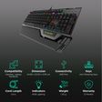 LAPCARE Champ LGK-108 Wired Gaming Keyboard with Backlit Keys (Waterproof, Black)_2