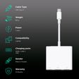 Apple USB 3.0 Type C to USB Type C, HDMI, USB 2.0 Type A Multiport Adapter (5 Gbps Data Transfer Rate, White)_2
