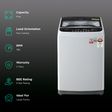 LG 8 kg 5 Star Inverter Fully Automatic Top Load Washing Machine (T80SNSF1Z.ASFQEIL, Stainless Steel Tub, Silver)_2