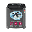 LG 8.5 kg 5 Star Semi Automatic Washing Machine with Roller Jet Pulsator (P8535SKMZ.ABMQEIL, Middle Black)_1