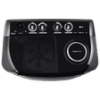 LG 8.5 kg 5 Star Semi Automatic Washing Machine with Roller Jet Pulsator (P8535SKMZ.ABMQEIL, Middle Black)_2