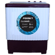FOXSKY 7 kg Semi-Automatic Top Load Washing Machine with Magic Filter (Aqua Wash, Maroon)_1