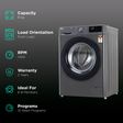 LG 8 kg 5 Star Fully Automatic Front Load Washing Machine (FHV1408Z2M.ABMQEIL, AI Direct Drive Motor, Middle Black)_2