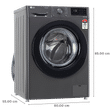 LG 8 kg 5 Star Fully Automatic Front Load Washing Machine (FHV1408Z2M.ABMQEIL, AI Direct Drive Motor, Middle Black)_3