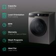 SAMSUNG 8/6 kg Inverter Fully Automatic Front Load Washer Dryer (WD80T604DBX/TL, AI Control Display, Inox)_2