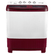 VOLTAS beko 8 kg 5 Star Semi Automatic Washing Machine with IPX4 Control Panel (WTT80DBRG, Burgundy)_1