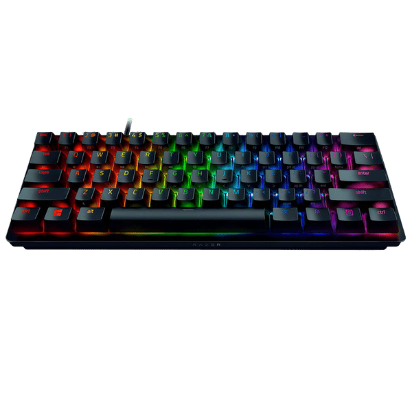 RAZER Huntsman Mini Wired Gaming Keyboard with Backlit Keys (Clicky Optical Switch, Black)_1
