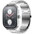 amazfit Pop 3S Smartwatch with Bluetooth Calling (49.7mm AMOLED Display, IP68 Water Resistant, Metallic Silver Strap)_1