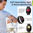 amazfit Pop 3S Smartwatch with Bluetooth Calling (49.7mm AMOLED Display, IP68 Water Resistant, Metallic Silver Strap)_4