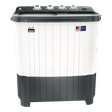 White Westinghouse 8.5 kg Semi Automatic Washing Machine with Six-Fin Jumbo Pulsator (CSW8500, Grey and White)_1