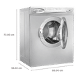 IFB 5.5 kg 5 Star Fully Automatic Front Load Dryer (TURBO DRY EX, Lint Filter, Silver)_3