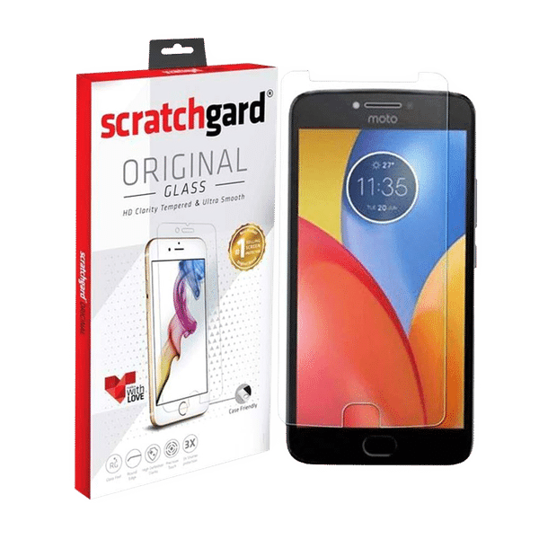scratchgard Tempered Glass for Motorola Moto E4 Plus (Scratch Resistant)_1