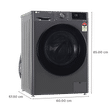 LG 7 Kg 5 Star Inverter Fully Automatic Front Load Washing Machine (FHV1207Z4M, Built-In Heater, Middle Black)_3
