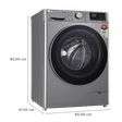 LG 10 kg 5 Star Fully Automatic Front Load Washing Machine (FHP1410Z7P.APSQEIL, Smart Diagnosis, Platinum Silver)_3