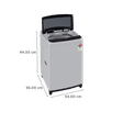 LG 9 kg 5 Star Inverter Fully Automatic Top Load Washing Machine (THD09NWF.ASFQEIL, AIDD Motor, Silver)_3