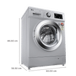 LG 8 kg 5 Star Inverter Fully Automatic Front Load Washing Machine (FHM1408BDL, In-built Heater, Luxury Silver)_3