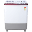 Haier 8.5 kg 5 Star Semi Automatic Washing Machine with 4D Magic Filter (HTW85-186S, Titanium Grey)_1