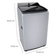 BOSCH 6.5 kg 5 Star Inverter Fully Automatic Top Load Washing Machine (Series 4, WOI653S0IN, ExpertCare Wash System, Silver)_3