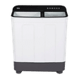 Haier 10 kg 5 Star Semi Automatic Washing Machine with 4D Magic Filter (HTW100-178BK, Black)_1