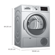 BOSCH 7 kg 5 Star Fully Automatic Front Load Dryer (Series 4, WTG86409IN, In-Built Heater, Silver)_3