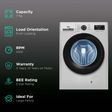 IFB 7 kg 5 Star Fully Automatic Front Load Washing Machine (Serena ZSS 7010, Aqua Energie, Silver)_2