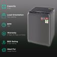 LG 8 kg 5 Star Inverter Fully Automatic Top Load Washing Machine (T80SJMB1Z.ABMQEIL, Smart Inverter Technology, Middle Black)_2