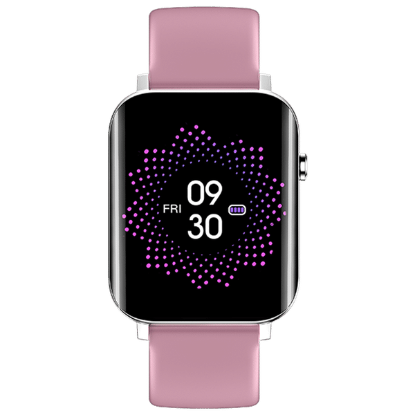 TAGG Verve Ultra Smartwatch with Activity Tracker (42.92mm 3D Curved Display, IP68 Waterproof, Pink Strap)_1