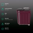 Whirlpool 8.5 kg 5 Star Semi Automatic Washing Machine with Soak Technology (Ace Turbo Dry, 30309, Wine Dazzle)_2