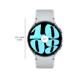 SAMSUNG Galaxy Watch6 Smartwatch with Bluetooth Calling (44mm Super AMOLED Display, IP68 Water Resistant, Silver Strap)_3