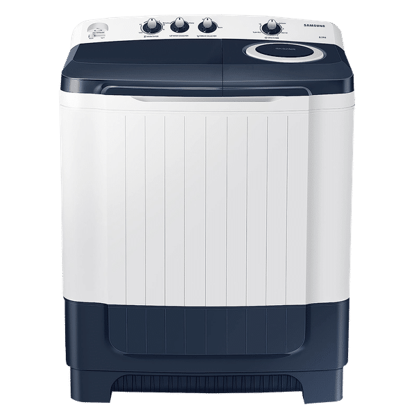 SAMSUNG 8.5 kg 5 Star Semi Automatic Washing Machine with Magic Filter (WT85R4000LL/TL, Light Grey)_1
