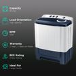 SAMSUNG 8.5 kg 5 Star Semi Automatic Washing Machine with Magic Filter (WT85R4000LL/TL, Light Grey)_2