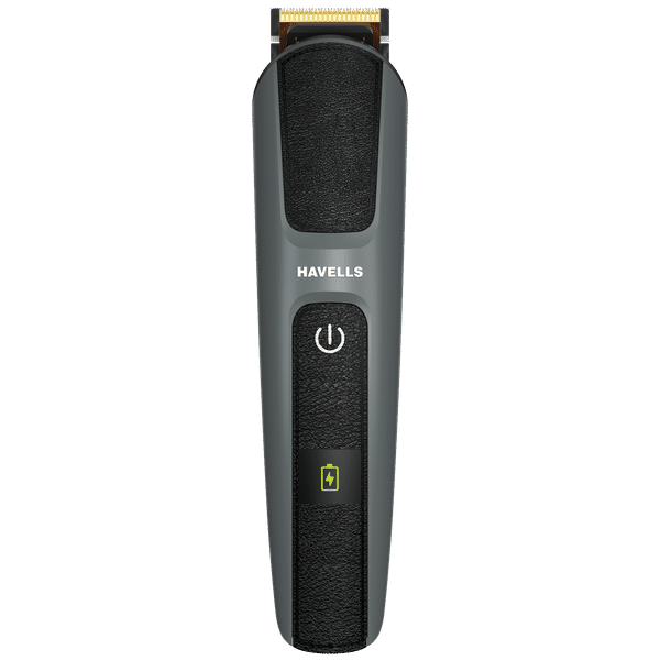 HAVELLS BT8700 Rechargeable Cordless Wet and Dry Trimmer for Beard for Men (IPX7 120mins Runtime, Titanium Blades, Grey)_1