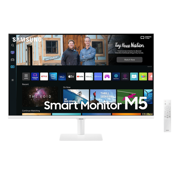 SAMSUNG M5 81.3 cm (32 inch) Full HD VA Panel LED Ultra Wide Smart Monitor with Smart TV Experience_1