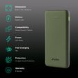urbn UPR105 10000 mAh 22.5W Fast Charging Power Bank (1 USB Type A and 2 Type C Ports, Ultra Slim, Power Delivery Compatible, Camo)_3