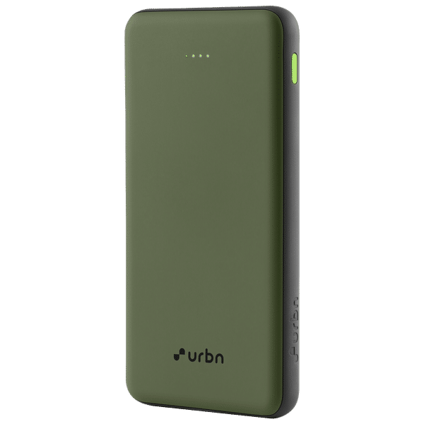 urbn UPR105 10000 mAh 22.5W Fast Charging Power Bank (1 USB Type A and 2 Type C Ports, Ultra Slim, Power Delivery Compatible, Camo)_1