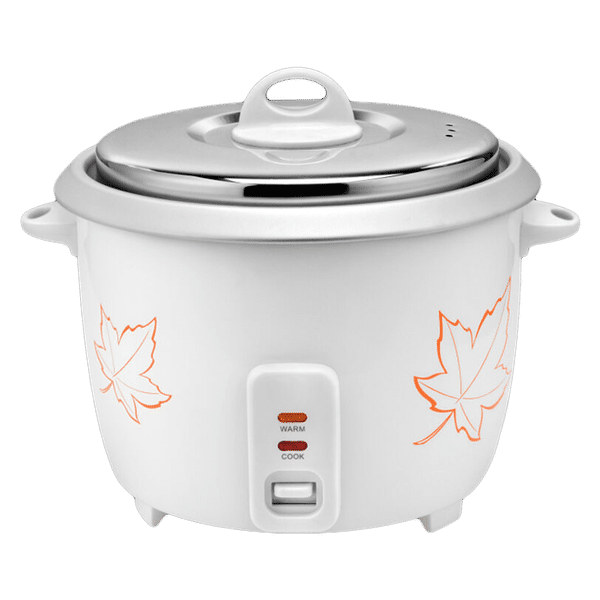 USHA RC18SS2 1.8 Litre Electric Rice Cooker with Keep Warm Function (White)_1