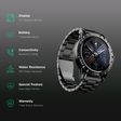 boAt Enigma Z30 Smartwatch with Bluetooth Calling (36.3mm AMOLED Display, IP67 Sweat Resistant, Classic Black Strap)_2