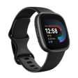 fitbit Versa 4 Smartwatch with Sleep Tools (1.58 Inch Always-On AMOLED Display, 50 Meter Water Resistant, Black Strap)_1