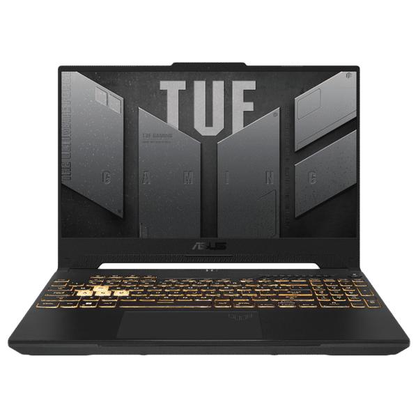 ASUS TUF Gaming F15 FX507ZC4-HN116WS Intel Core i5 12th Gen Gaming Laptop (16GB, 512GB SSD, Windows 11 Home, 4GB GDDR6, 15.6 inch FHD IPS Display, MS Office 2021, Mecha Gray, 2.2Kg)_1