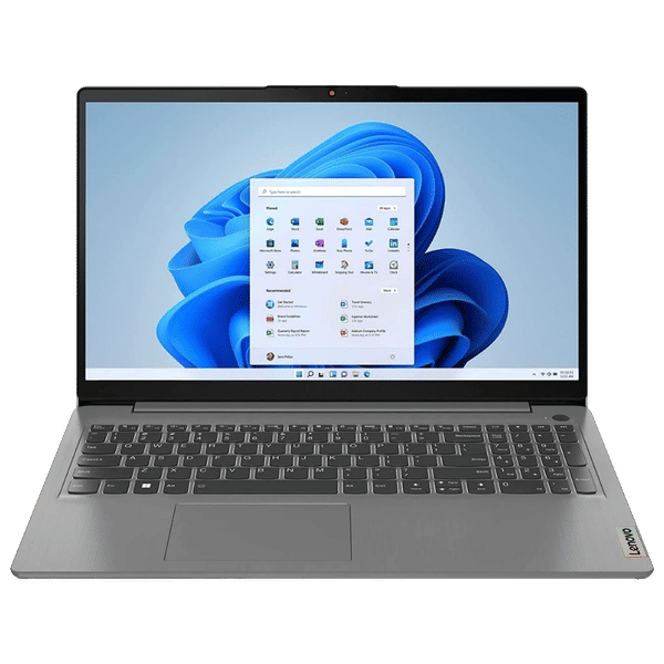 Lenovo IdeaPad 3 Intel Core i5 12th Gen (15.6 inch, 8GB, 512GB, Windows, MS Office 2021, Intel Iris Xe, Full HD Display, Arctic Grey, 82RK00EMIN)_1